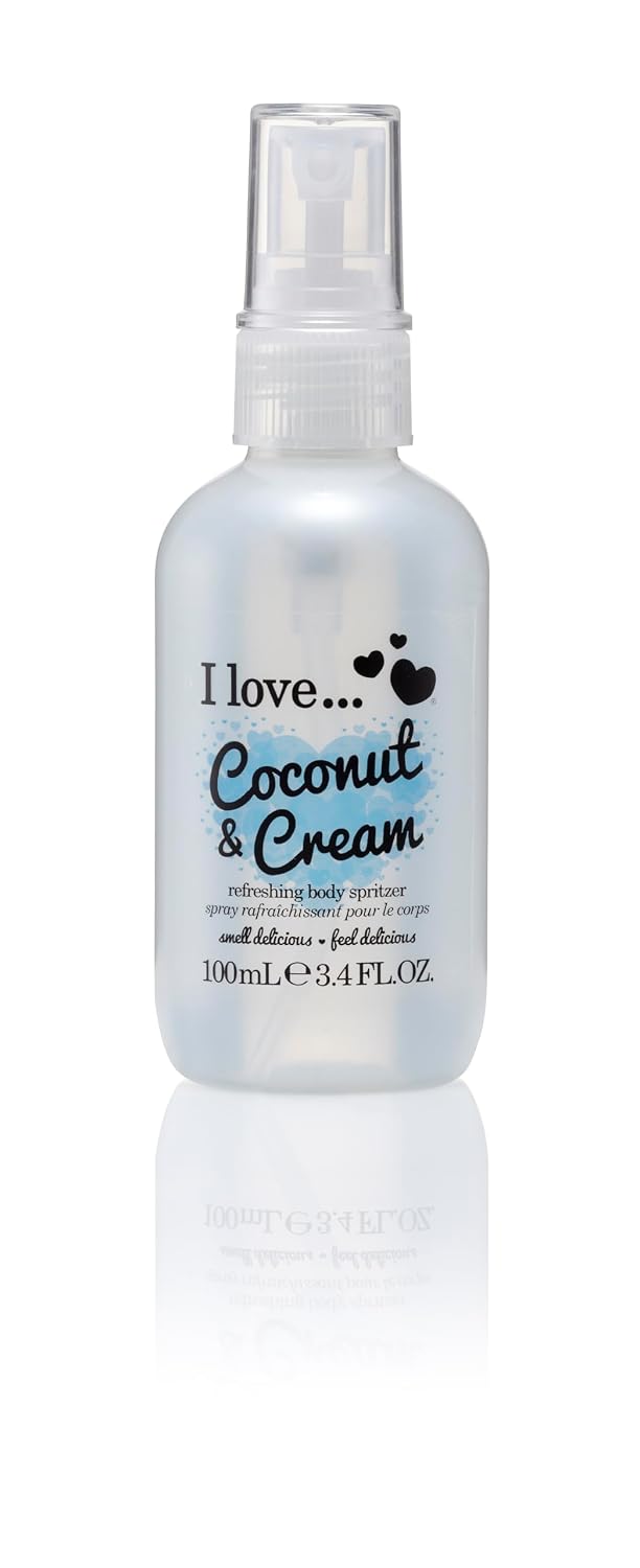 Coconut and Cream Body Mist | Refreshing Long-Lasting Fragrance Spray - 3.4 oz