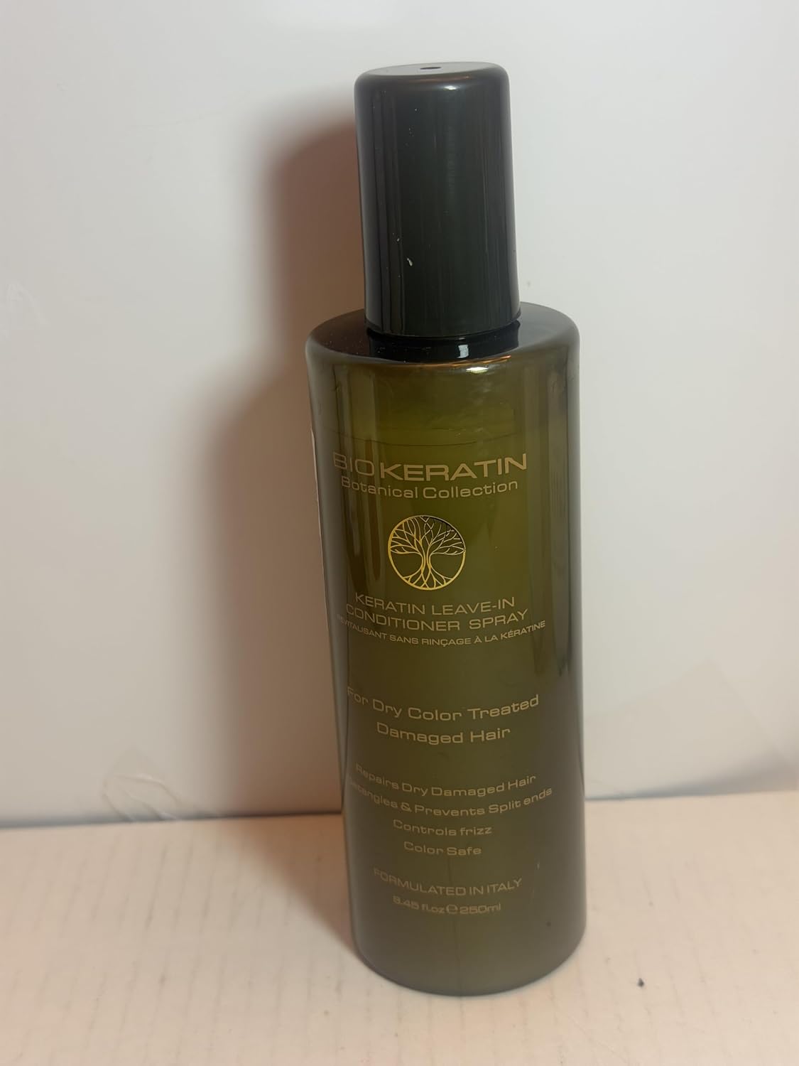 Keratin Leave-In Conditioner Spray - Nourishing Formula for Dry, Color-Treated Hair | 8.45 Fl Oz