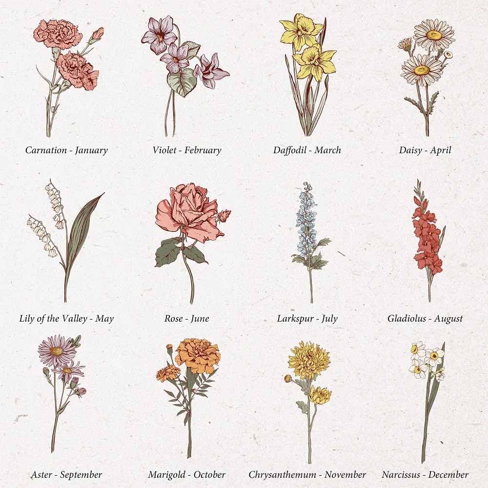 Custom Hair Tools Travel Bag - Heat Resistant Mat for Flat Irons & Curling Irons | Personalized Birth Flower Design