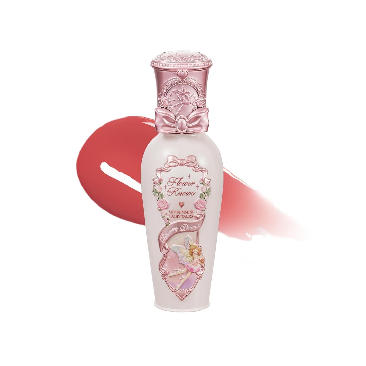 Midsummer Fairytales Lip Lacquer - Glowy Hydrating Tinted Lip Oil for Women | Vegan & Cruelty-Free, 0.17 Fl Oz