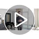 Eclipse Darrell Blackout Curtain Panel, 37x95, Grey