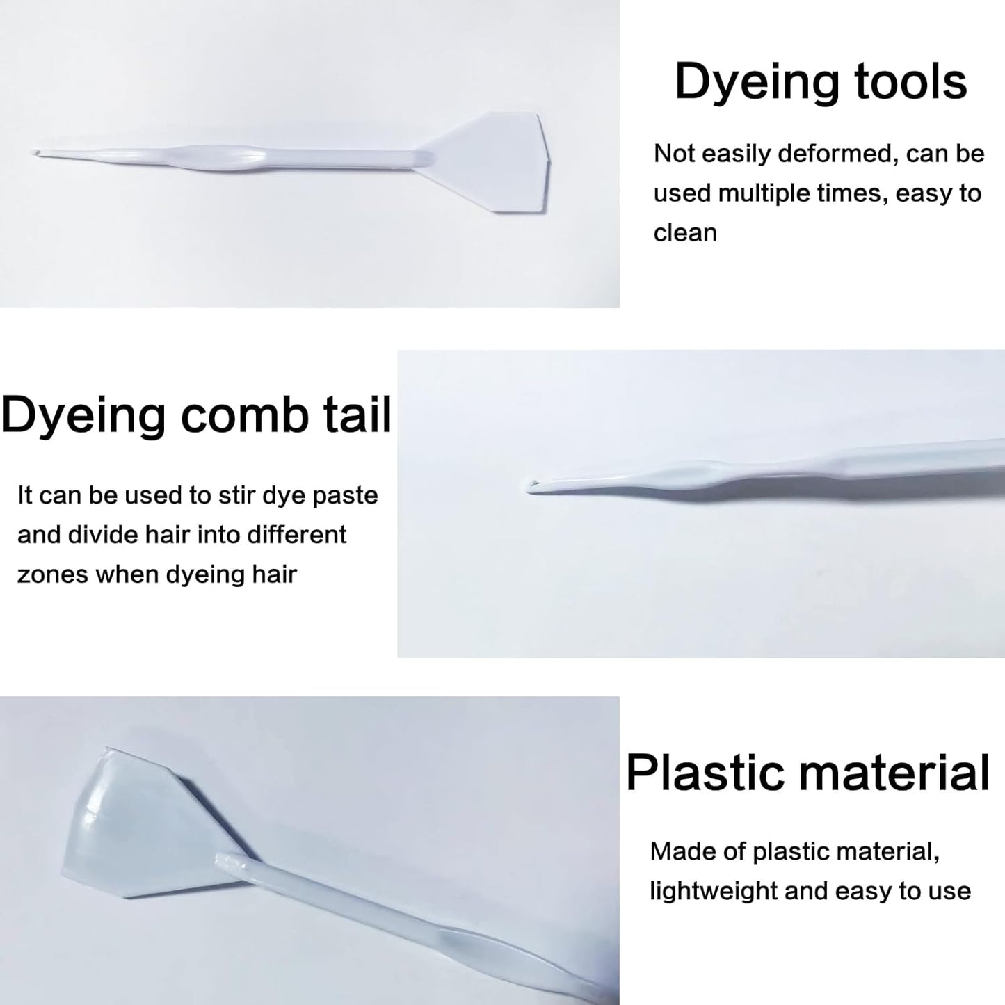Hair Highlighting Caps - 6 Disposable Dye Caps with Crochet Needles for Salon & Home Use | Tipping Supplies