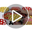 60Pcs Cartoon Mouse Birthday Paper Plates - 9" Heavy Duty Disposable Dinnerware