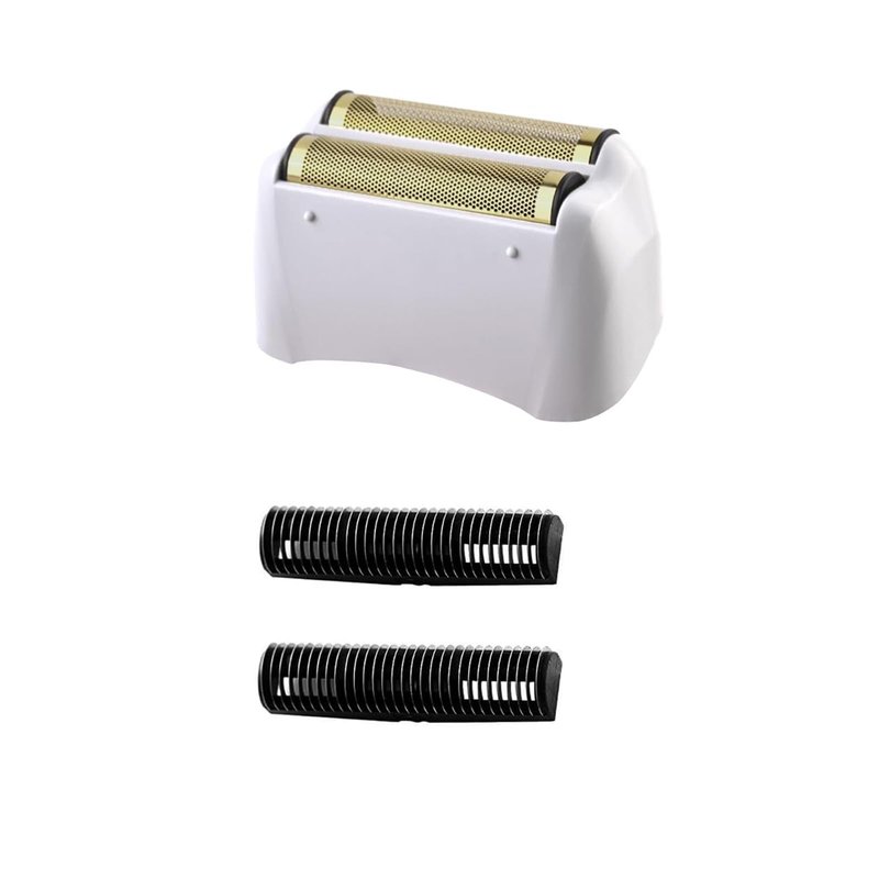 MISHAVE 2 Pack Pro Shaver Foil Replacement and Cutters, Compatible with Andis 17150/17155/17200 Pro Lithium Titanium Foil Shaver Replacement Heads