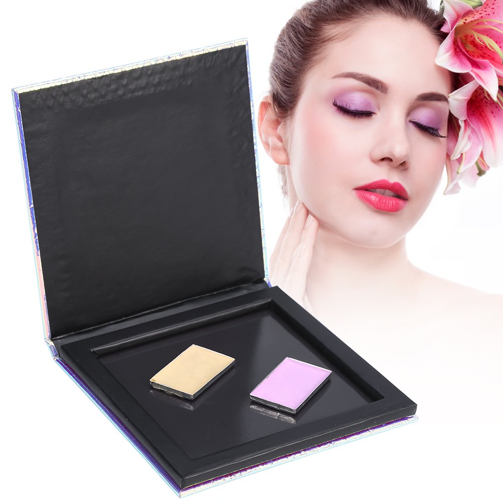 Semme Magnetic Makeup Palette Empty,Magnetic Cosmetics Palette, Change Colour Grident Eyeshadow Powder DIY Makeup Storage Box