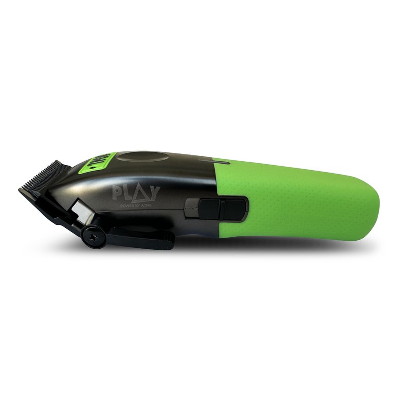 TPOB Play Barber Hair Clippers for Men 7500 RPM with Rubber Grips (Black/Green/Pink)