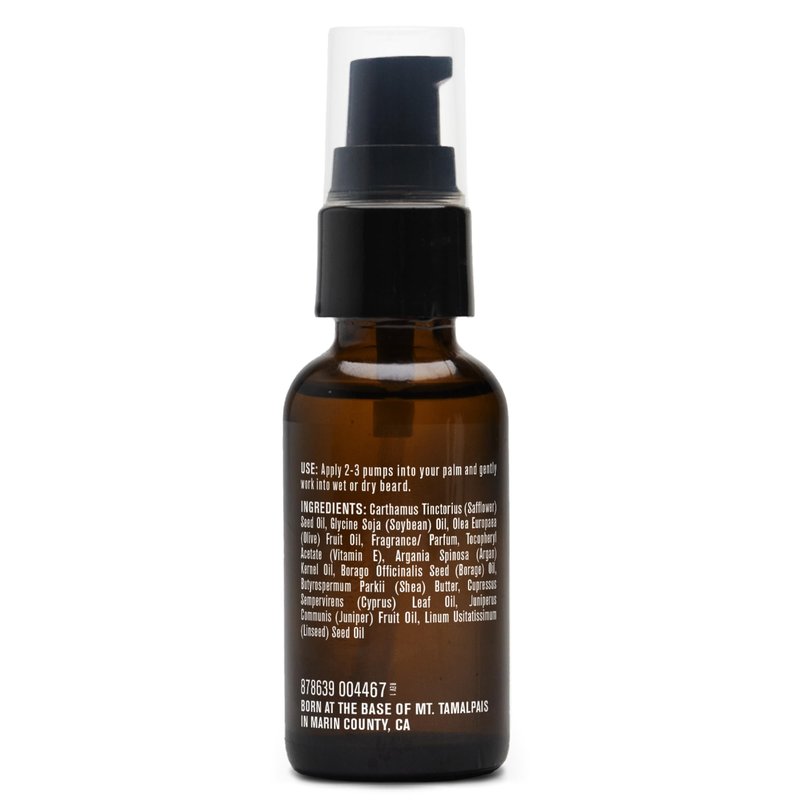 Every Man Jack Men's Beard Oil - Sea Salt Fragrance - Deeply Moisturizes and Softens Your Beard and Adds a Natural Shine - Naturally Derived with Shea Butter and Argan Oil - 1 fl oz