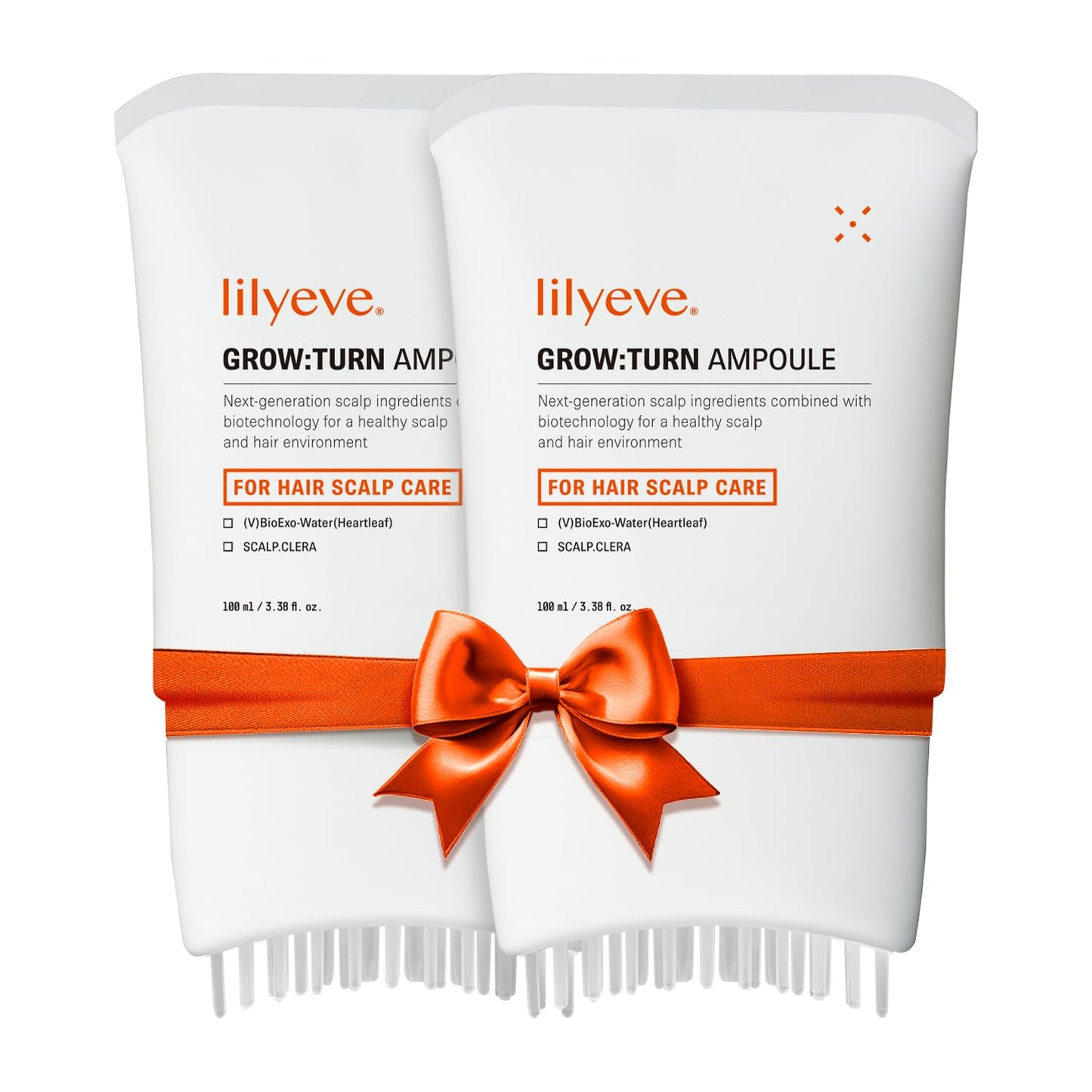 Lilyeve Hair Growth Serum - Revitalize Hair with Heartleaf Exosomes | 3.38 fl. oz. (Pack of 4)