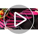 Pink Zebra Tablecloths - 3 Pack Plastic Table Covers 54 x 108"
