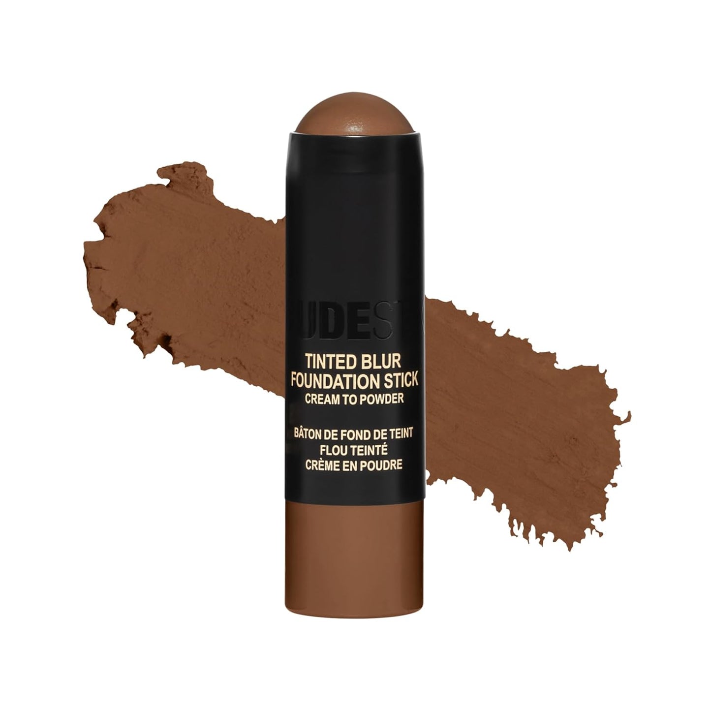 Nudestix Tinted Blur Foundation Stick - Cream-to-Powder Lightweight Makeup for Pores & Blemishes | Natural-Matte Finish