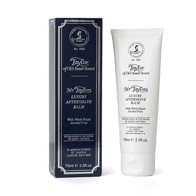 Taylor of Old Bond Street Mr Taylor's Luxury Aftershave Balm 75g - Pack of 2