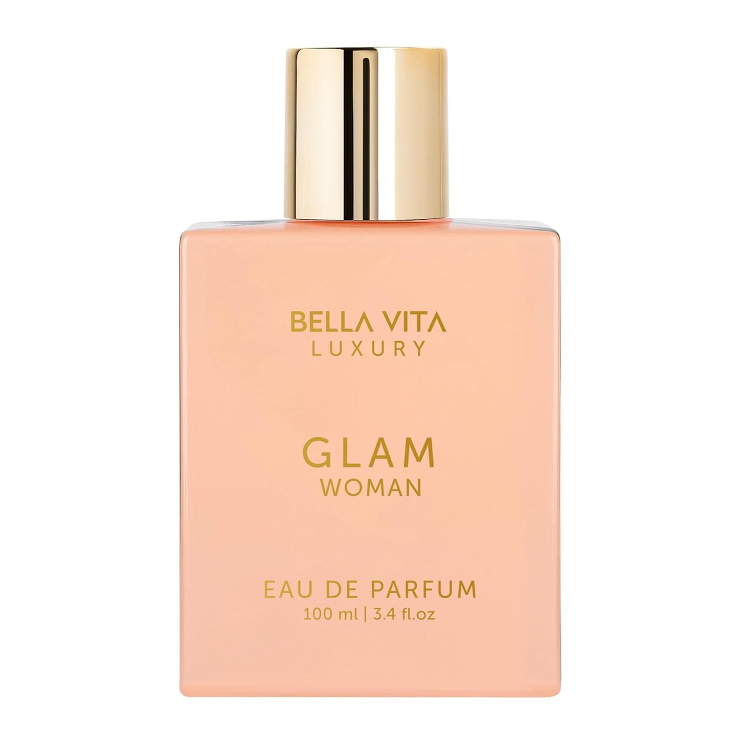 Luxury GLAM Eau de Parfum - Travel Size 20 ml | White Floral, Orange, Jasmine & Honey Notes | Long-Lasting Women's Fragrance
