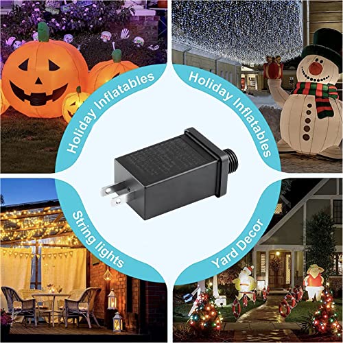 12V 1A Class 2 Power Supply Adapter for Yard Inflatable Decorations
