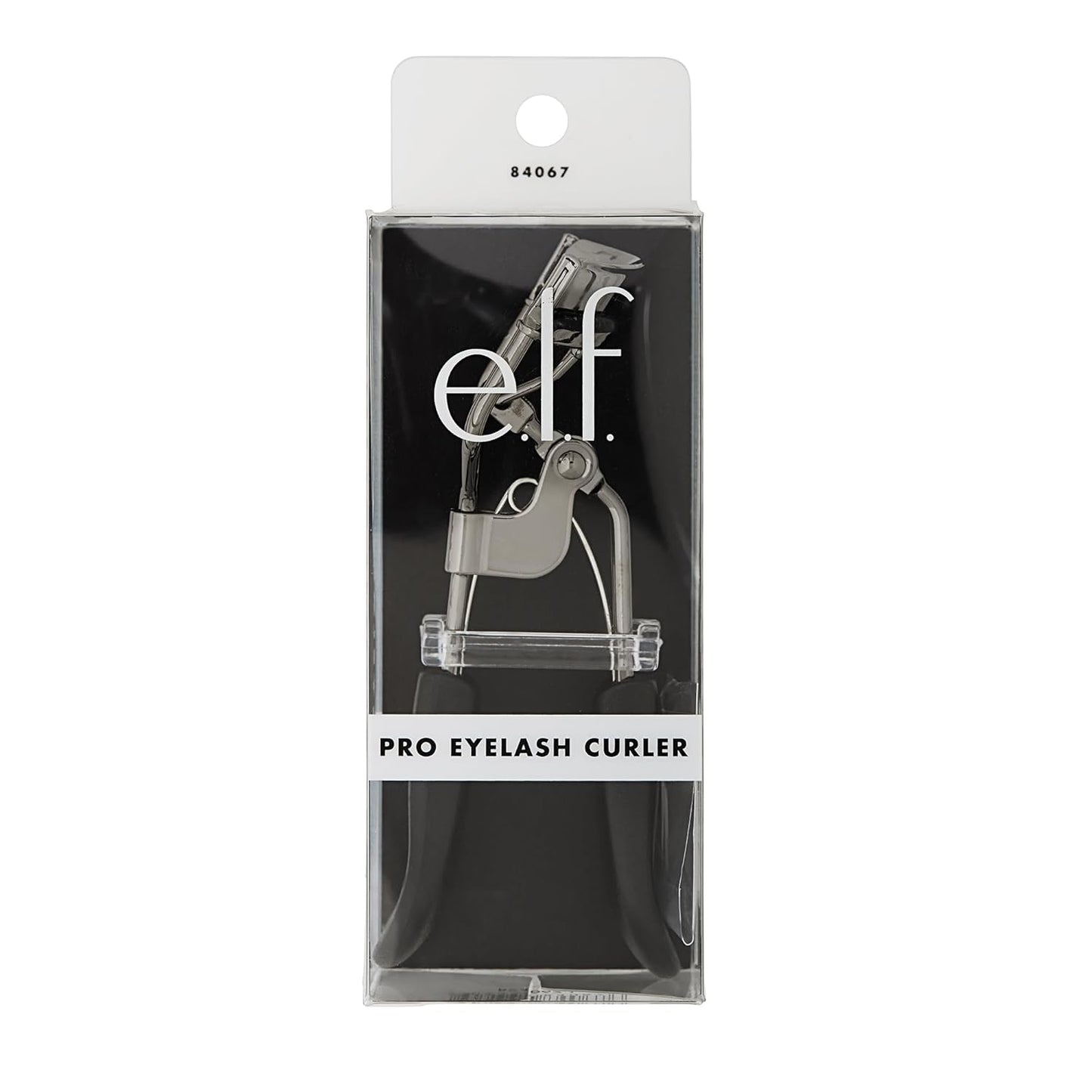 e.l.f. Pro Eyelash Curler - Stainless Steel Lash Curler for Long-Lasting Natural Curl | Ergonomic Design, Includes Replacement Pad