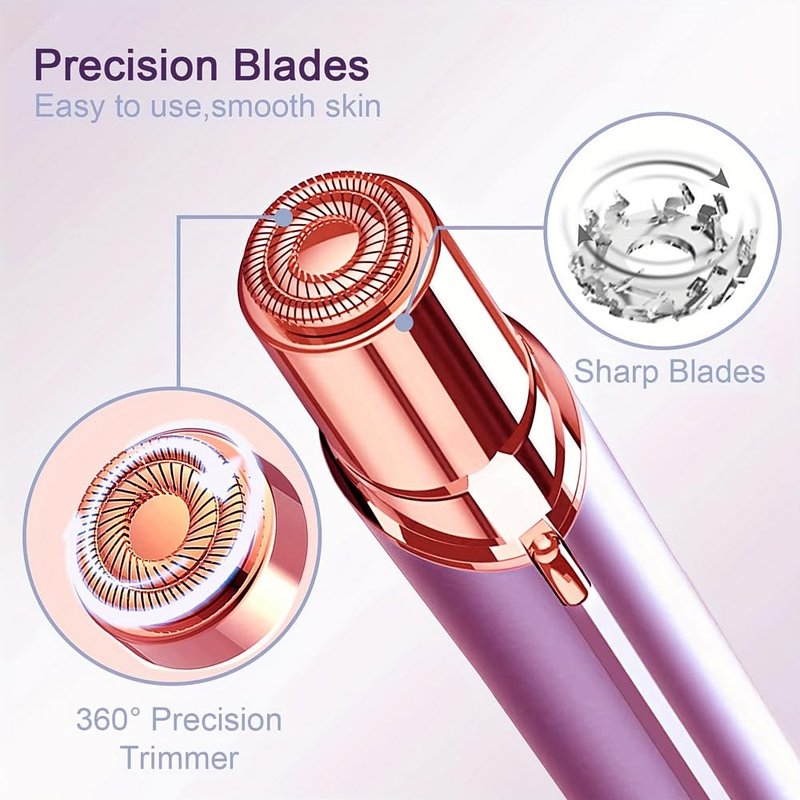 6 Pack Gen2 Replacement Heads for Flawless Facial Hair Remover Replacement Blades for Finishing Touch Flawless Hair Removal