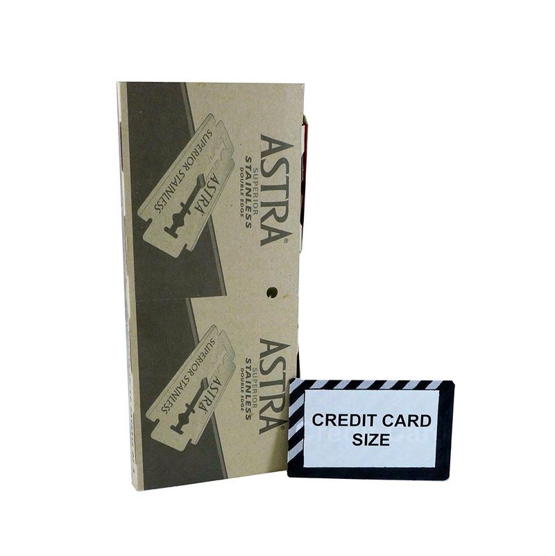 Astra - Blue Superior Stainless Double Edge Razor Blades