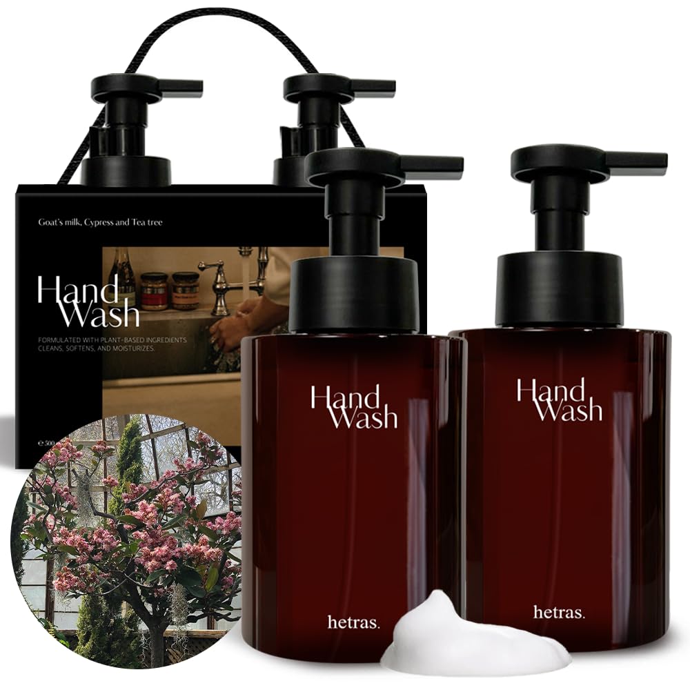 Perfume Bubble Hand Wash - Juicy Floral Scent, Deep Cleansing & Moisturizing | 2 Pack, 17.4 fl oz Each