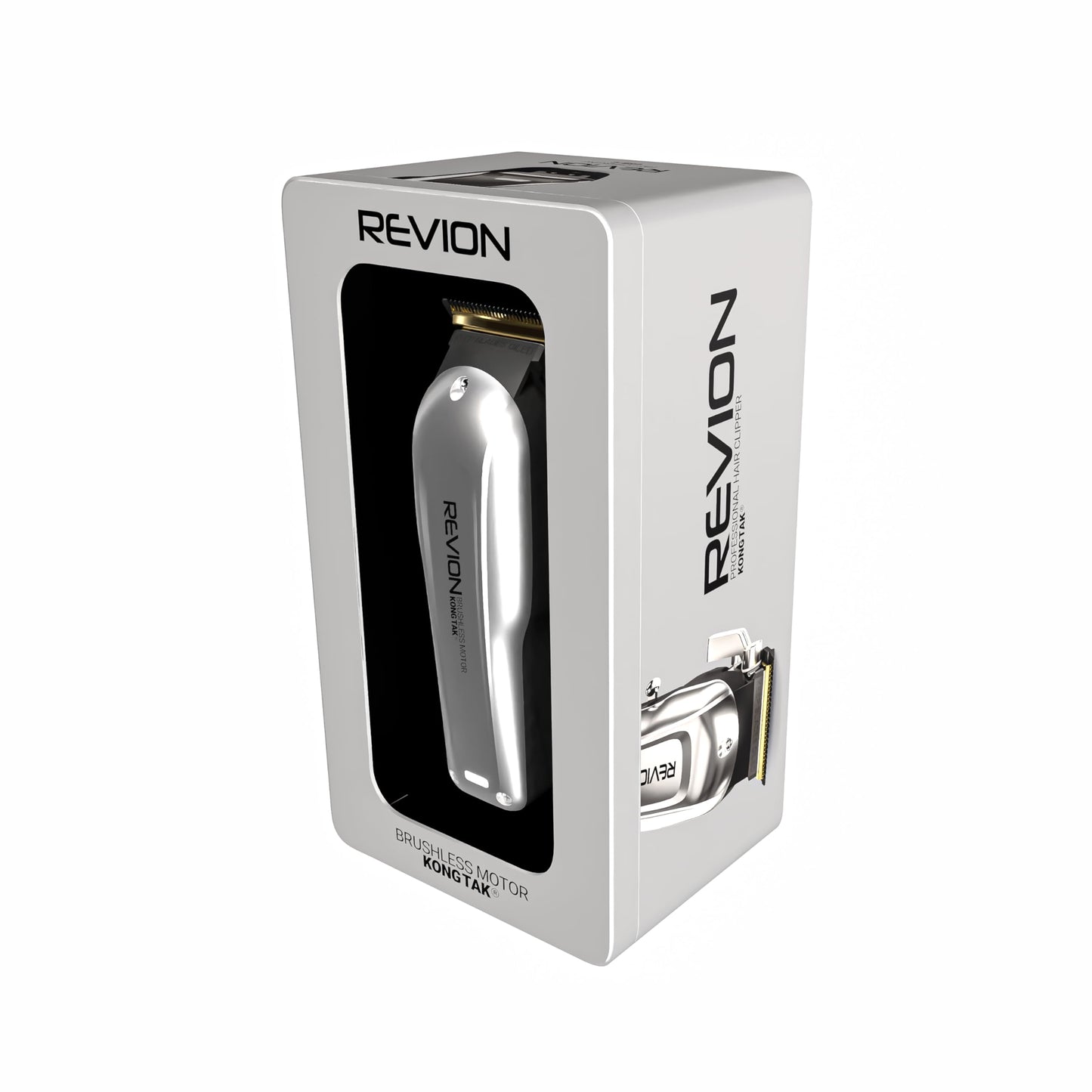 KONG TAK REVION Professional Hair Clipper with Digital Brushless Motor and FAPER DLC Blade