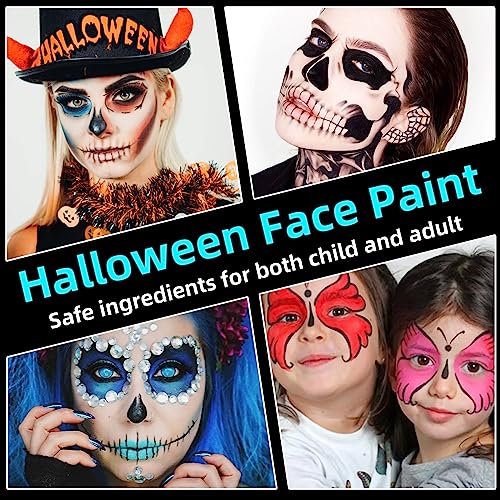 HOSAILY Green Eye Black Stick - Long Lasting Face Paint for Sports