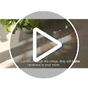 60 Anti-Collision Window Decals for Bird Strikes - Star & Circle Clings