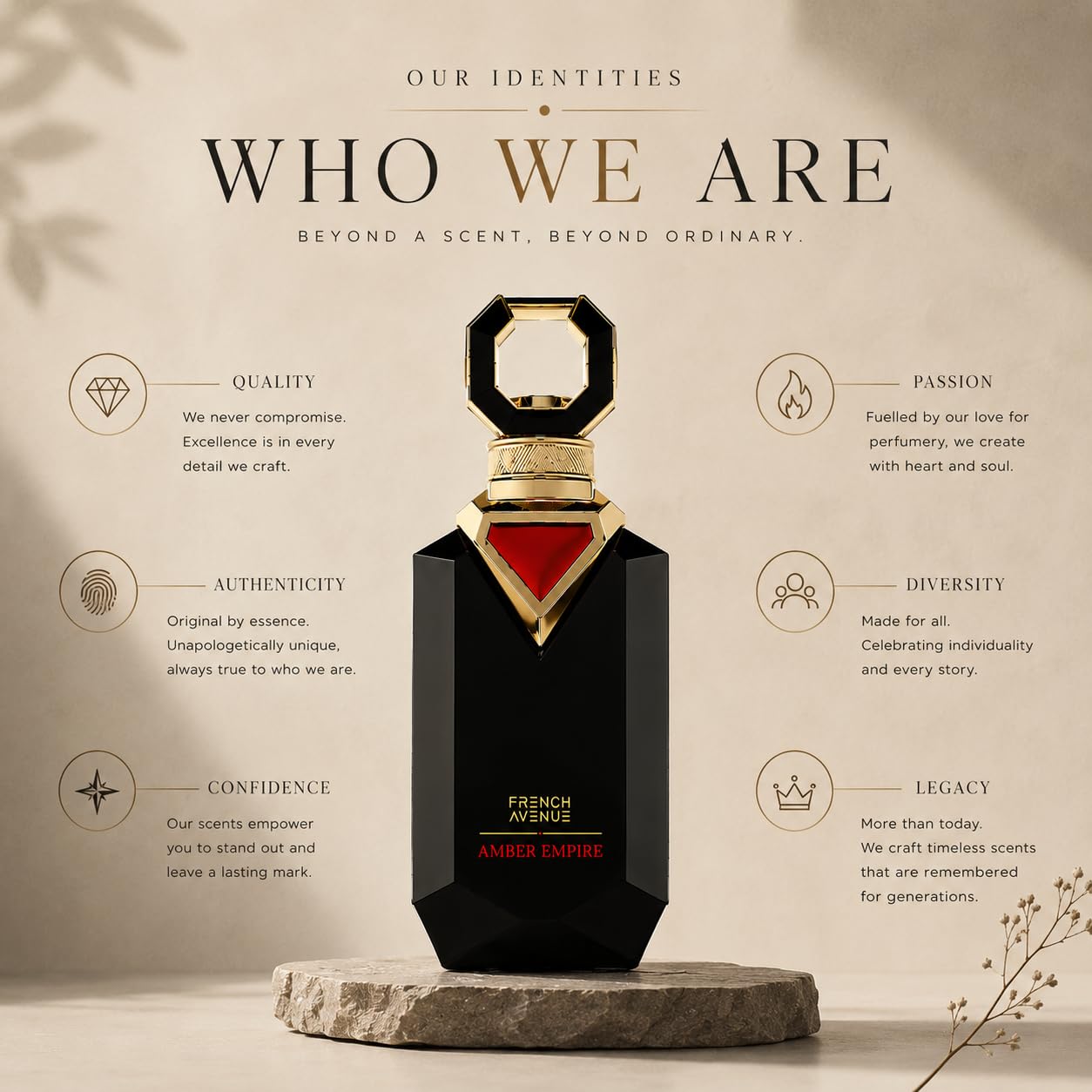 French Avenue Amber Empire EDP 100ml
