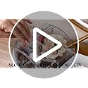 Rotating Hair Accessories Organizer with Hair Brush Holder - White