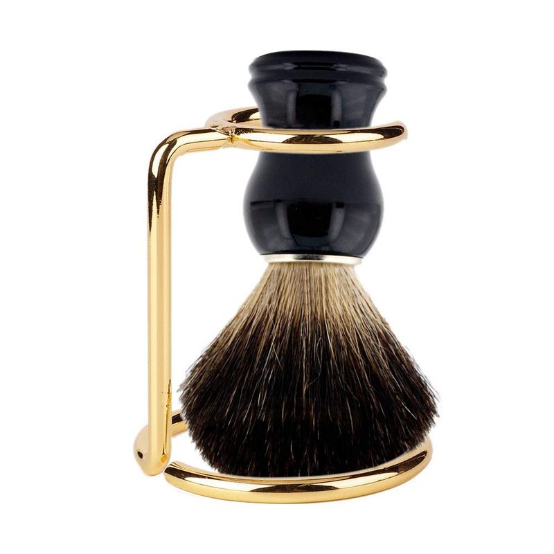Shaving Brush Holder, Brush Stand Men Shaving Brush Stainless Steel Stand Holder for Salon Home Travel Use