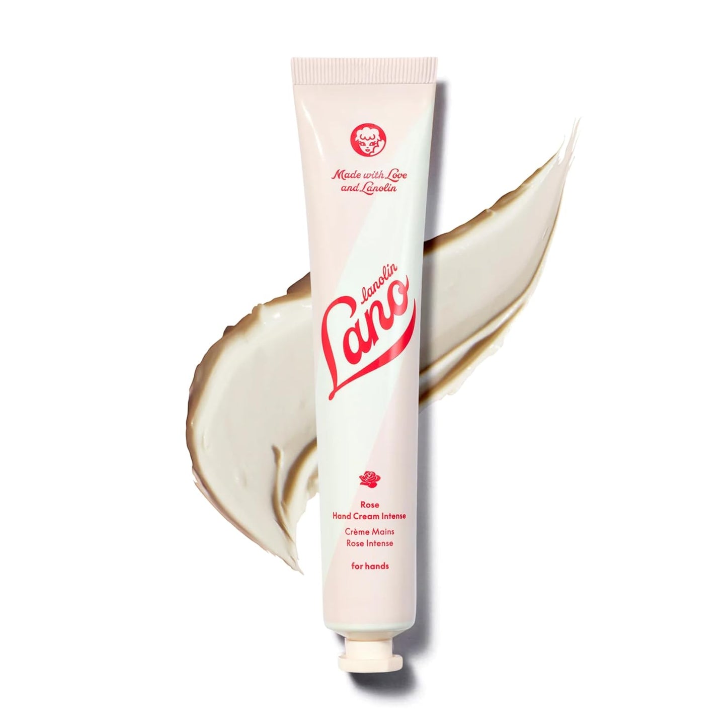 Lanolips Hand Cream - Nourishing Lanolin Lotion with Coconut Oil & Shea Butter | 50ml for Dry Cracked Hands