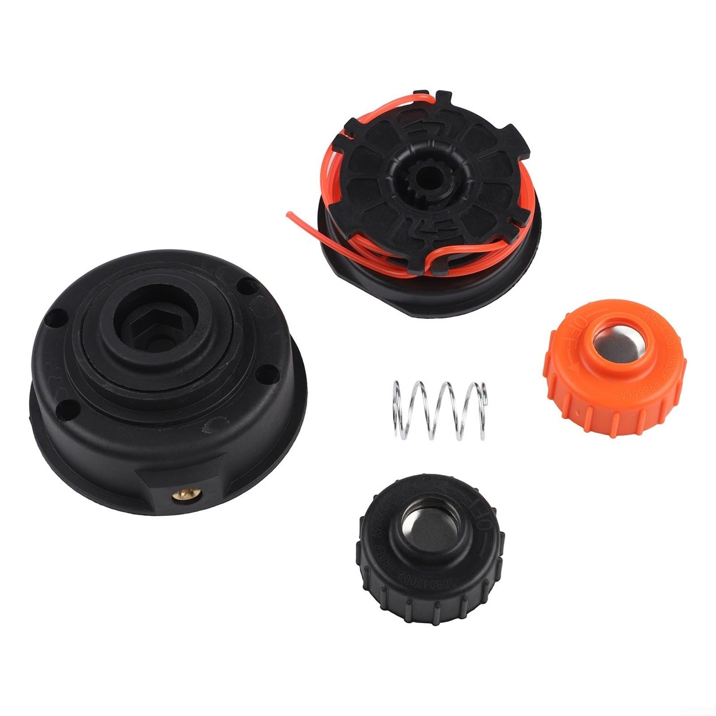 Trimmer Head Replacement For Murray M 560SE For Remington RM2520 RM2560 RM2570 RM2750 String Trimmers, Includes Bump Knob Inner Reel Spring And Out Spool Assembly For 2-Stroke Brush Cutter
