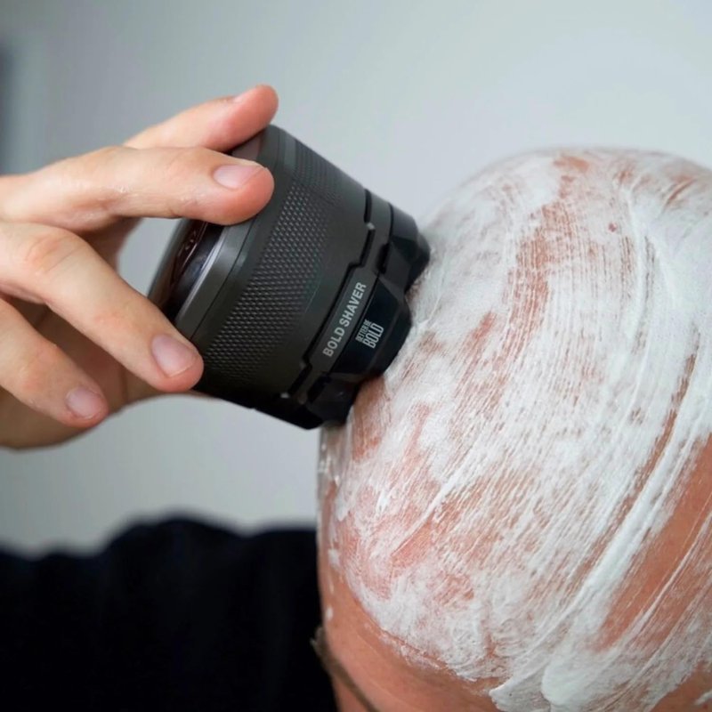 BETTER BE BOLD – Head Shave Cream 150 ml I Smooth Bald Head Shaving Cream for Men I Moisturizing Formula for Clean Razor Glide I Reduces Irritation on Scalp I Men Shave Cream