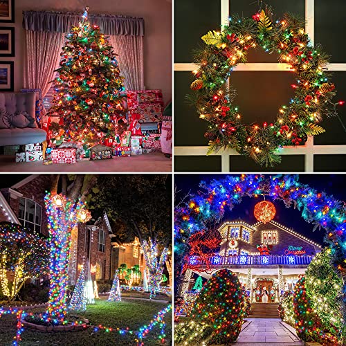 Mimigogo 50 Count Multicolor Christmas String Lights - 13FT