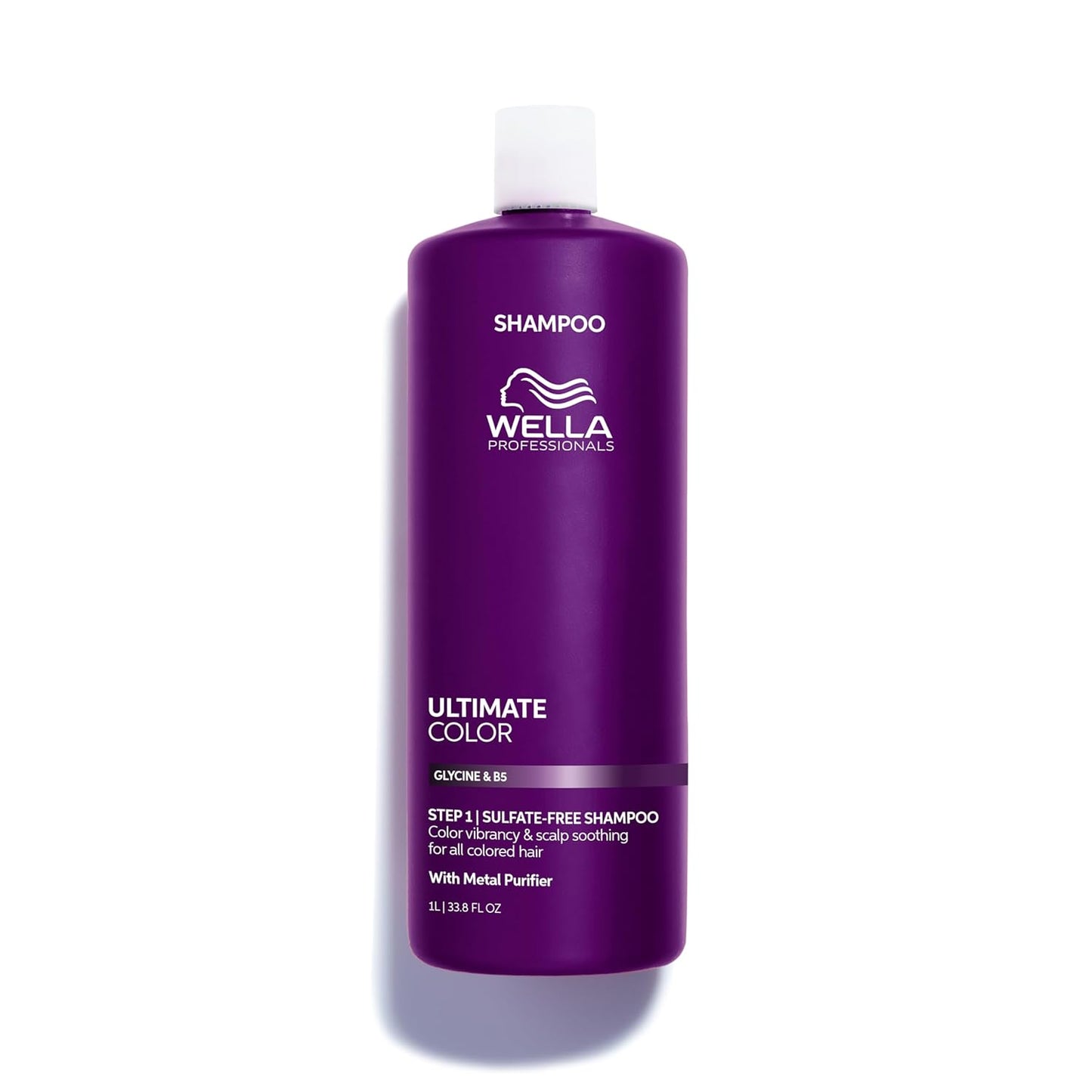 Wella Professionals Ultimate Color Shampoo - Scalp-Soothing Formula for Vibrant Color-Treated Hair | Sulfate-Free