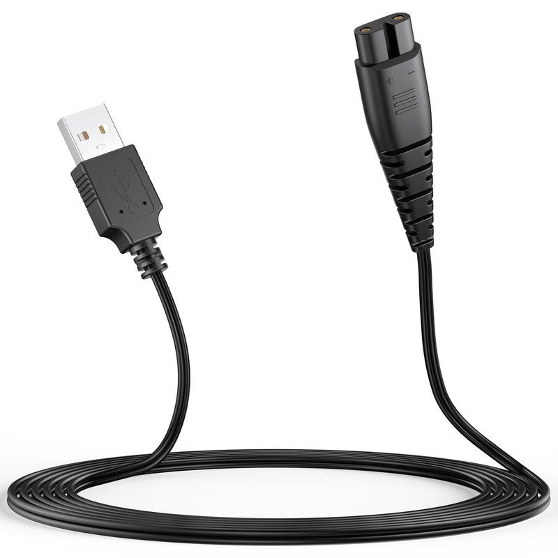 Vancle USB Charger Cable for Hatteker, Shaver Charger Cable Compatible with Hatteker RFC-588 RFC-589 RFC-690 RFC-692 RFC-696 RSCX-7856 RSCX-9598 1.5m
