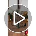 Kurt Adler 10-Light Clear Star Treetop - 7-Inch Indoor Decor