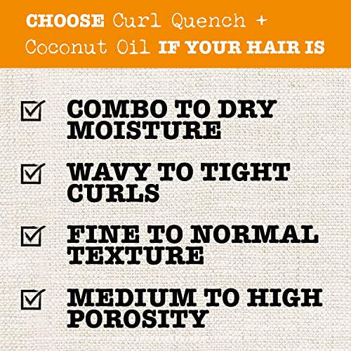 Maui Moisture Curl Quench + Coconut Oil Anti-Frizz Conditioner, 13 oz