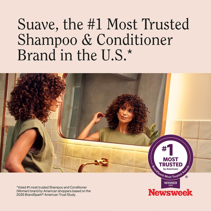 Almond & Shea Butter Shampoo & Conditioner Set - Moisturizing Hair Care for Dry Hair | 12.6 Oz Each