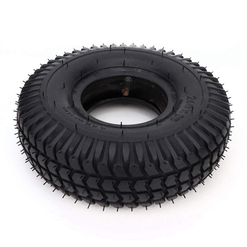 Dioche Wheelchair & Mobility Scooter Tires, 3.00-4/260X85 Rubber Tires, Replacement for Electric Wheelchair & Scooter