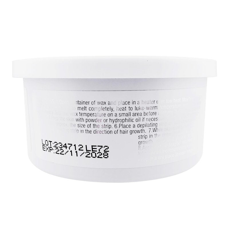 Waxness Pearl Hard Wax for Face & Eyebrows – 5 oz (140 g) Hard Wax with Creamy Texture and Pearly White Color, Use With Strips, Professional Use – Made in Italy