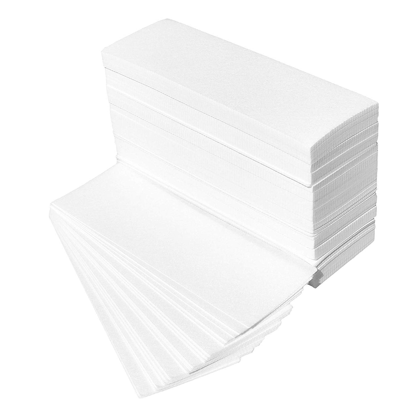 Omwah Beauty Facial and Body Non Woven Epilating Wax Strips Large 3 x 9 Hair Removal 400 Count