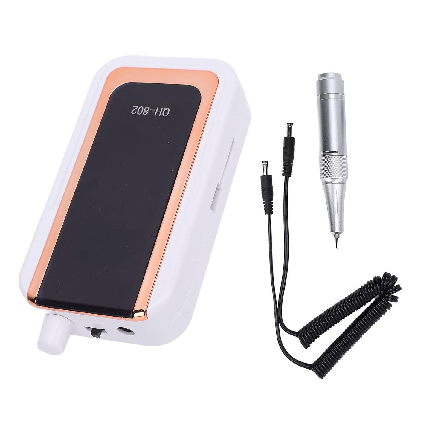 Electric Nail Drill - 45000RPM Professional Rechargeable Nail File Kit for Acrylic & Gel Nails | Portable Manicure & Pedicure Tool