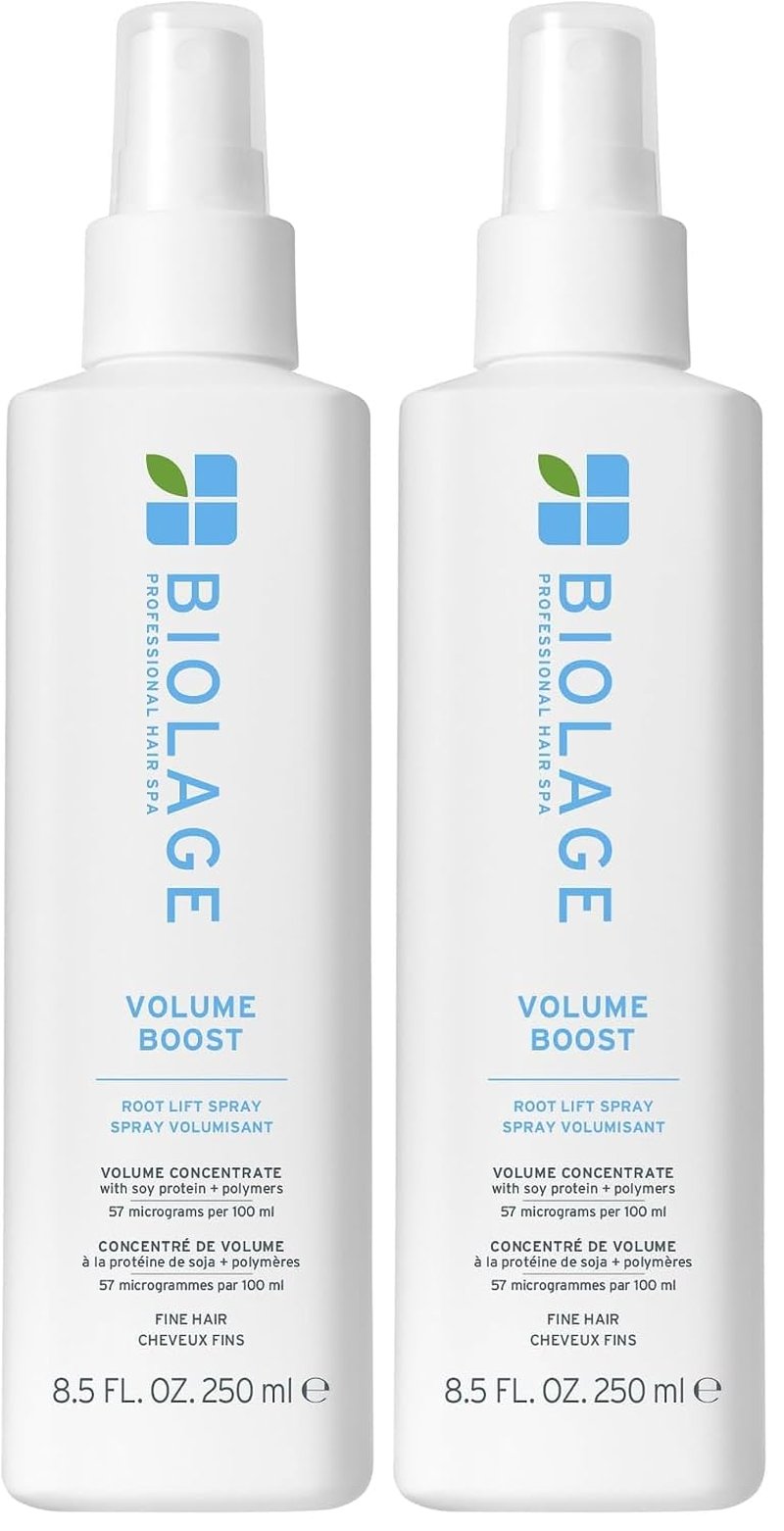 Biolage Volume Boost Volumizing Spray - Root Lift for Fine Hair, Soy Protein & Paraben-Free | 8.4 Fl Oz