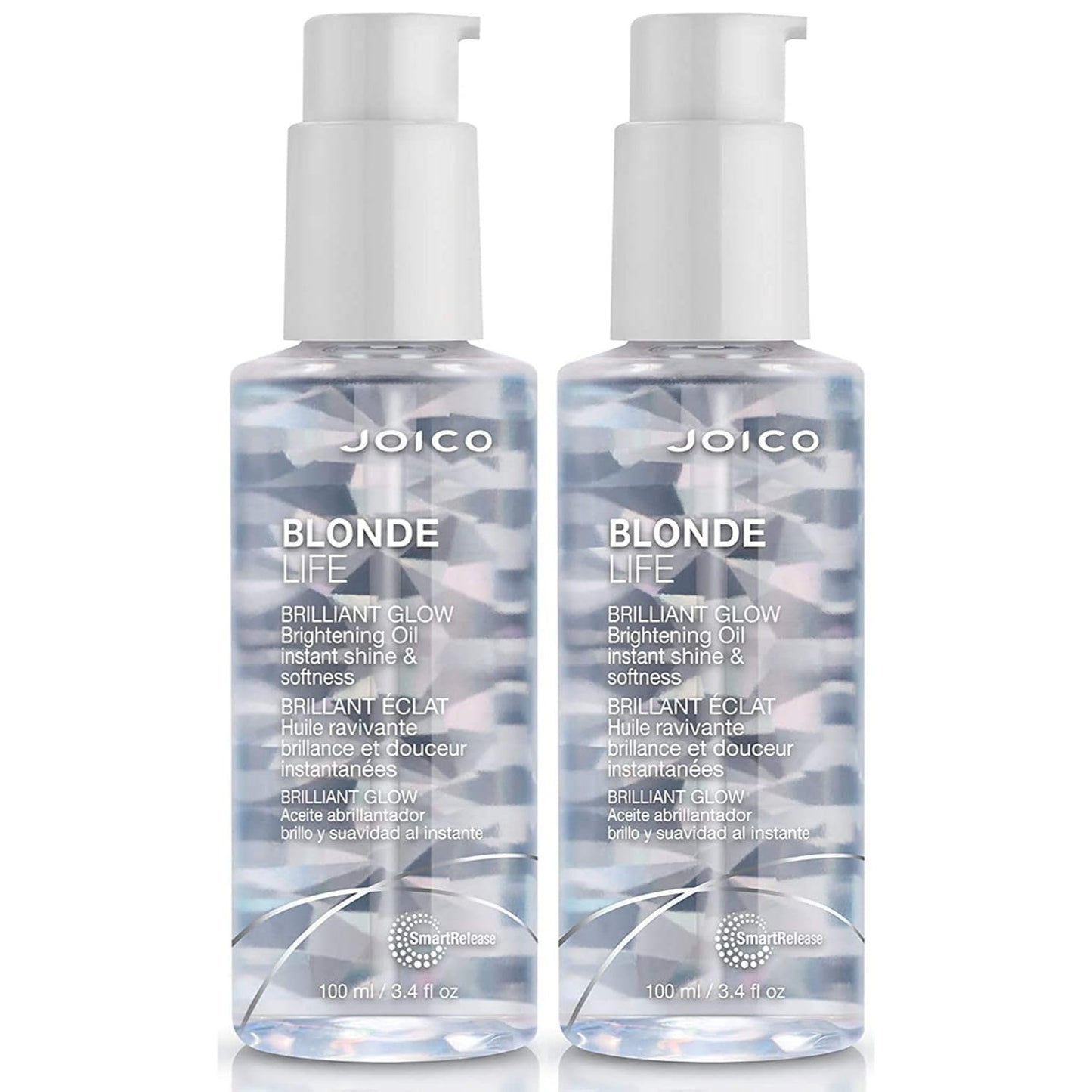 Joico Blonde Life Brilliant Glow Oil - Brightening Treatment for Blonde Hair | Tames Frizz & Boosts Shine