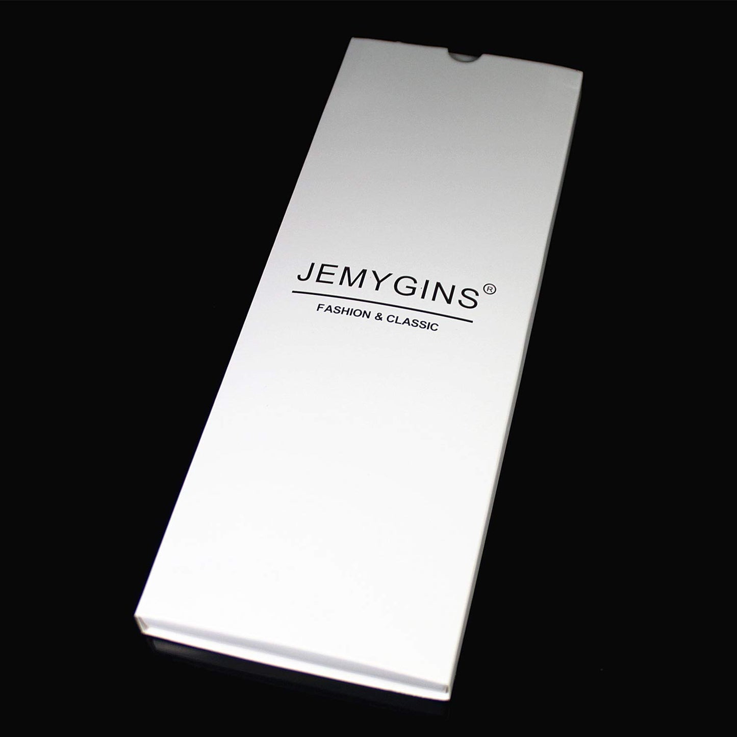 JEMYGINS Black Tie Silk Necktie for Men Business and Wedding