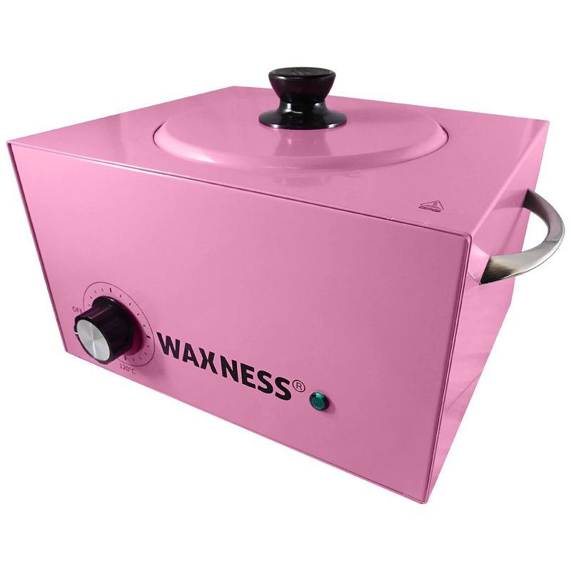 Waxness WN-6003 Elite-Series Large Professional Wax Heater Pink, 5.5 lb Capacity, Electronic Temperature Control, 300W, for Professional Use