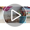 Inspirational Butterfly Desk Decor - She Believed She Could Gift