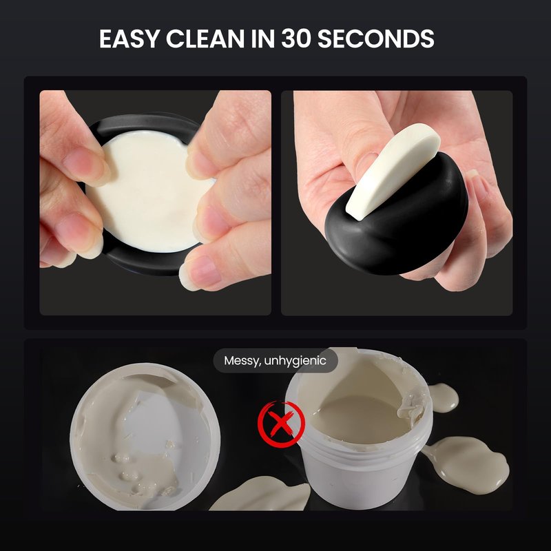 CAVSTORM Nose Wax Kit Men, Nose Hair Waxing Kit with 158°F Smart Temp Control, 40 Sticks, 100g Wax, Painless Nose Hair Removal with USB-C Fast Heating, Upgraded Capacity, Multi-Accessories