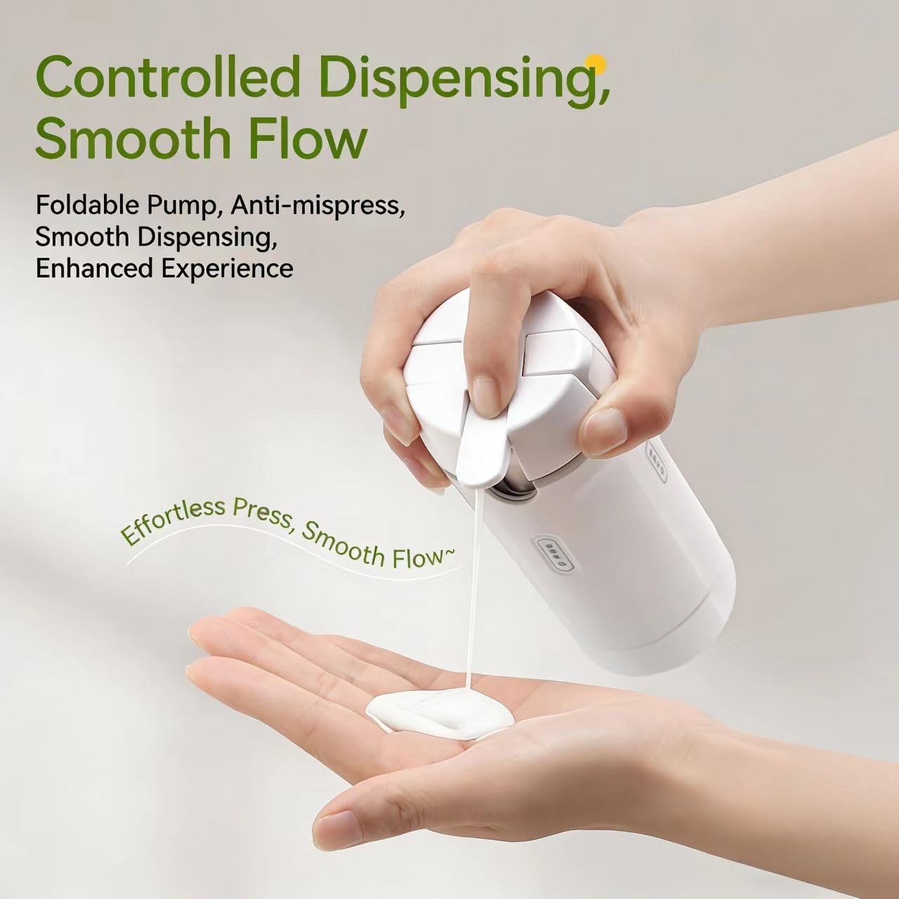 4 in 1 Travel Dispenser Set - Leak-Proof 30ml Pump Bottles for Shampoo, Lotion & Skincare | Portable Green Containers
