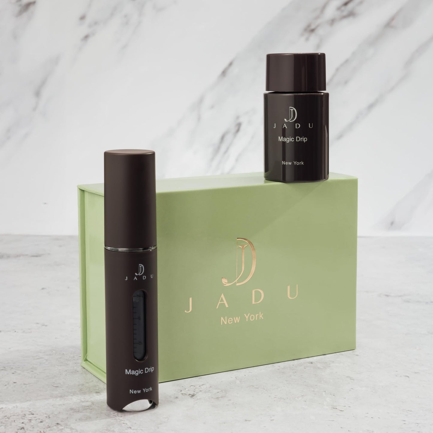 Jadu Hair Tonic, Magic Drip Scalp Tonic, Daily Nourishing Water Based Formula For Visibly Fuller Thicker Hair, Clove And Rice Water Inspired Care For Part Lines And Hairlines, Made In New York, 60 Ml