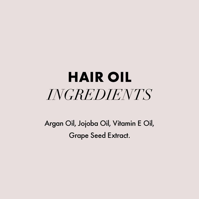 Hanz de Fuko Vegan Hair and Beard Oil – Supports Growth, Beard Health and Softer, Smoother Hair – Hydrating Formula with Argan & Jojoba Oil, Vitamin E and Grape Seed Extract –1.76 oz., Travel Size