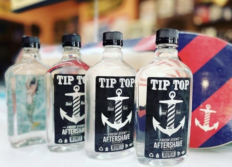 Tip Top Fresh Scent Aftershave - Cools and Calms Irritated Skin, Witch Hazel Helps Refresh and Repair Skin - Clean Refreshing Scent 12.7 Fl Oz